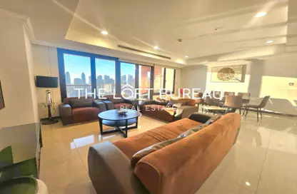 Apartment - 2 Bedrooms - 2 Bathrooms for rent in West Porto Drive - Porto Arabia - The Pearl Island - Doha