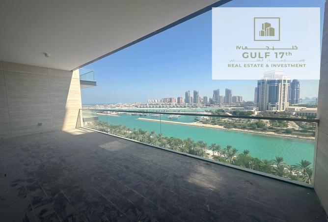 Apartment - 2 Bedrooms - 3 Bathrooms for rent in Lusail Residence - Marina District - Lusail