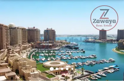 Apartment - 2 Bedrooms - 3 Bathrooms for sale in West Porto Drive - Porto Arabia - The Pearl Island - Doha