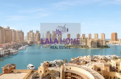 Apartment - 2 Bedrooms - 3 Bathrooms for rent in West Porto Drive - Porto Arabia - The Pearl Island - Doha