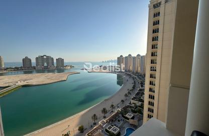 Apartment - 2 Bedrooms - 3 Bathrooms for rent in Viva East - Viva Bahriyah - The Pearl Island - Doha