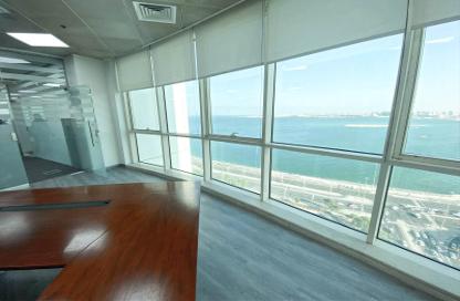 Office Space - Studio - 4 Bathrooms for rent in Tower A - Al Nasr Twin Towers - West Bay - Doha