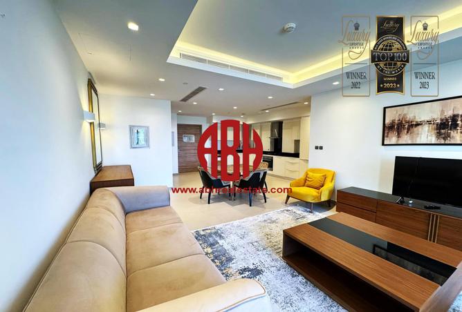 Apartment - 1 Bedroom - 2 Bathrooms for rent in Marina Tower 07 - Marina District - Lusail