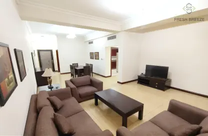 Apartment - 3 Bedrooms - 3 Bathrooms for rent in Al Sadd Road - Al Sadd - Doha