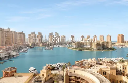 Apartment - 2 Bedrooms - 3 Bathrooms for rent in East Porto Drive - Porto Arabia - The Pearl Island - Doha