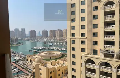 Apartment - 1 Bedroom - 2 Bathrooms for sale in East Porto Drive - Porto Arabia - The Pearl Island - Doha