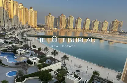 Apartment - 1 Bedroom - 2 Bathrooms for rent in Viva East - Viva Bahriyah - The Pearl Island - Doha