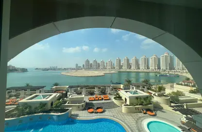 Apartment - 1 Bedroom - 1 Bathroom for rent in Viva West - Viva Bahriyah - The Pearl Island - Doha