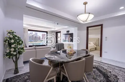 Dining Room image for: Townhouse - 1 Bedroom - 2 Bathrooms for sale in East Porto Drive - Porto Arabia - The Pearl Island - Doha, Image 1