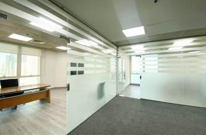 Office Space - Studio - 4 Bathrooms for rent in Tower A - Al Nasr Twin Towers - West Bay - Doha