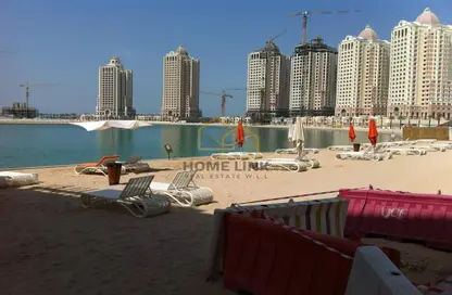 Apartment - Studio - 1 Bathroom for sale in Viva West - Viva Bahriyah - The Pearl Island - Doha