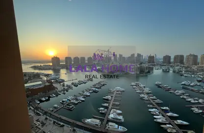 Apartment - 1 Bathroom for rent in East Porto Drive - Porto Arabia - The Pearl Island - Doha