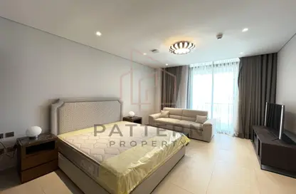 Apartment - Studio - 1 Bathroom for rent in Lusail Residence - Marina District - Lusail