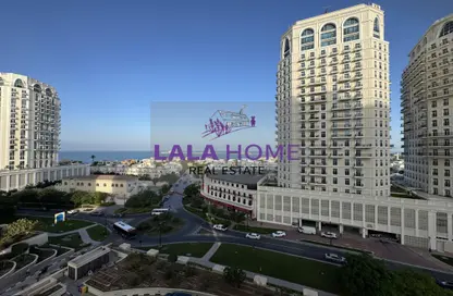 Apartment - 1 Bathroom for rent in Viva West - Viva Bahriyah - The Pearl Island - Doha