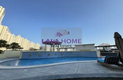 Apartment - 1 Bedroom - 2 Bathrooms for rent in Viva West - Viva Bahriyah - The Pearl Island - Doha