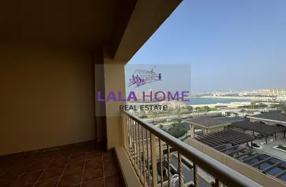 Apartment - 1 Bedroom - 2 Bathrooms for rent in East Porto Drive - Porto Arabia - The Pearl Island - Doha