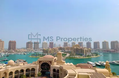 Apartment - 3 Bedrooms - 4 Bathrooms for sale in West Porto Drive - Porto Arabia - The Pearl Island - Doha