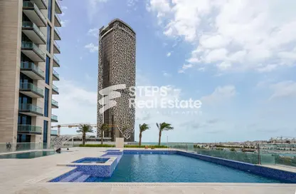 Apartment - 2 Bedrooms - 3 Bathrooms for rent in Lusail Residence - Marina District - Lusail