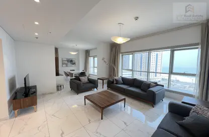 Apartment - 2 Bedrooms - 3 Bathrooms for rent in Navigation Tower - West Bay - West Bay - Doha