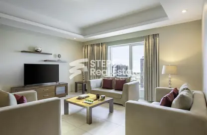 Apartment - 3 Bedrooms - 5 Bathrooms for rent in Al Shatt Street - West Bay - Doha