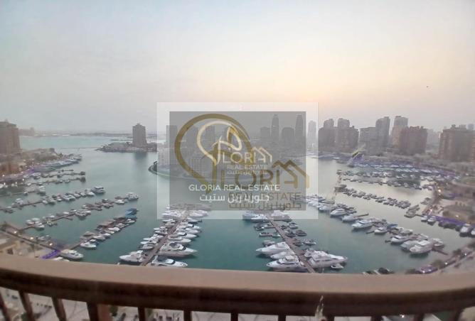 Apartment - 3 Bedrooms - 4 Bathrooms for rent in East Porto Drive - Porto Arabia - The Pearl Island - Doha