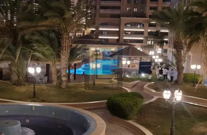 Apartment - 1 Bedroom - 2 Bathrooms for rent in East Porto Drive - Porto Arabia - The Pearl Island - Doha