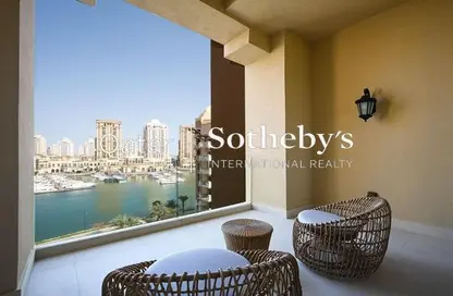 شقة - غرفة نوم - 2 حمامات للبيع في The St. Regis Marsa Arabia Island - Marsa Arabia - جزيرة اللؤلؤة - الدوحة