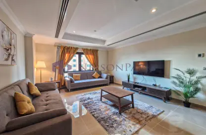 Apartment - 1 Bedroom - 2 Bathrooms for sale in East Porto Drive - Porto Arabia - The Pearl Island - Doha