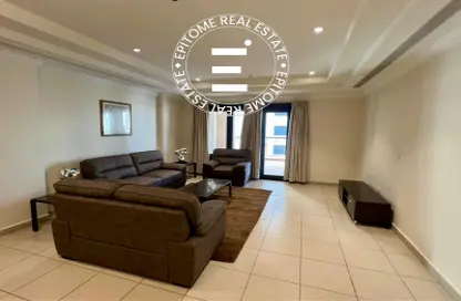 Apartment - 1 Bedroom - 2 Bathrooms for rent in East Porto Drive - Porto Arabia - The Pearl Island - Doha