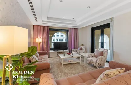 Apartment - 2 Bedrooms - 3 Bathrooms for sale in East Porto Drive - Porto Arabia - The Pearl Island - Doha