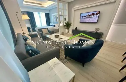 Apartment - 1 Bedroom - 1 Bathroom for rent in Bin Al Sheikh Towers - Al Mirqab Al Jadeed - Doha