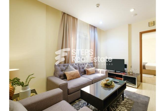 Apartment - 2 Bedrooms - 3 Bathrooms for rent in Anas Street - Fereej Bin Mahmoud North - Fereej Bin Mahmoud - Doha