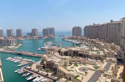 Apartment - 2 Bedrooms - 3 Bathrooms for sale in East Porto Drive - Porto Arabia - The Pearl Island - Doha