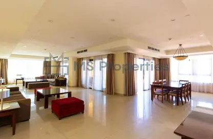 Penthouse - 3 Bedrooms - 4 Bathrooms for rent in East Porto Drive - Porto Arabia - The Pearl Island - Doha