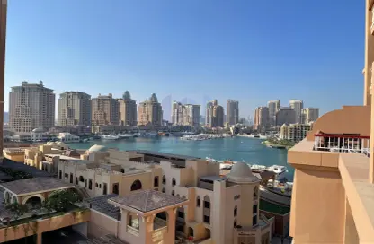 Apartment - 1 Bedroom - 2 Bathrooms for rent in East Porto Drive - Porto Arabia - The Pearl Island - Doha