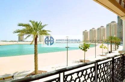 Townhouse - 1 Bedroom - 1 Bathroom for rent in Bilal Pearl Suites - Viva Bahriyah - The Pearl Island - Doha