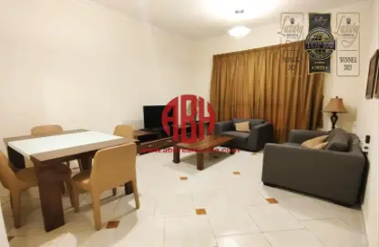 Apartment - 1 Bedroom - 2 Bathrooms for rent in Al Sadd Tourist Apartments - Al Sadd - Doha