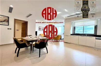 Apartment - 1 Bedroom - 2 Bathrooms for rent in Marina Tower 23 - Marina District - Lusail