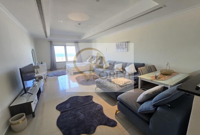 Apartment - 1 Bathroom for rent in East Porto Drive - Porto Arabia - The Pearl Island - Doha