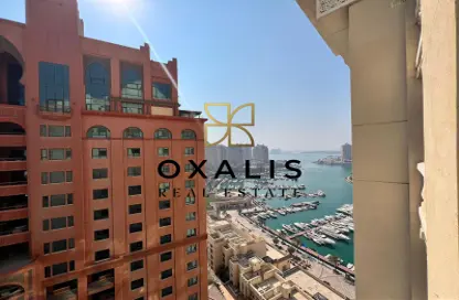 Apartment - 2 Bedrooms - 2 Bathrooms for rent in East Porto Drive - Porto Arabia - The Pearl Island - Doha