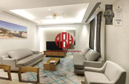 Apartment - 2 Bedrooms - 3 Bathrooms for rent in Building 12 - Abu Umama Street - Al Muntazah - Doha