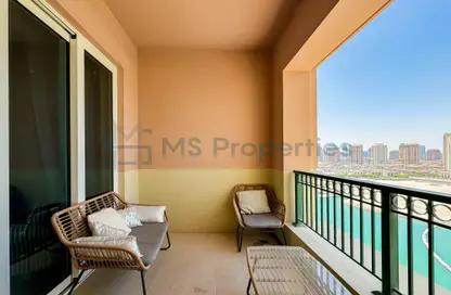 Apartment - 1 Bedroom - 2 Bathrooms for rent in Viva East - Viva Bahriyah - The Pearl Island - Doha