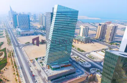 Office Space - Studio - 4 Bathrooms for rent in The E18hteen - Marina District - Lusail