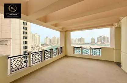 Apartment - 2 Bedrooms - 3 Bathrooms for rent in Viva West - Viva Bahriyah - The Pearl Island - Doha