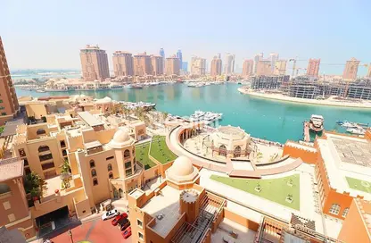 Apartment - 3 Bedrooms - 4 Bathrooms for sale in Piazza Arabia - Porto Arabia - The Pearl Island - Doha