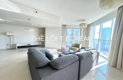 Apartment - 2 Bedrooms - 3 Bathrooms for rent in Burj DAMAC Marina - Marina District - Lusail