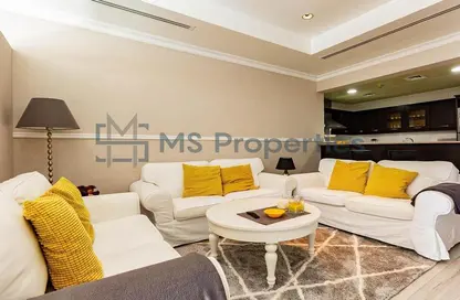 Apartment - 1 Bathroom for rent in West Porto Drive - Porto Arabia - The Pearl Island - Doha