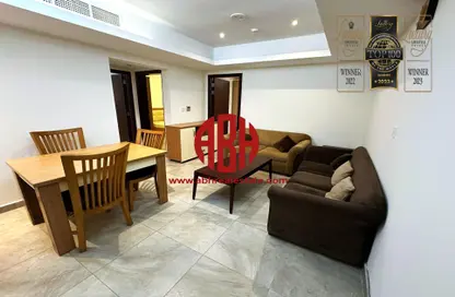 Apartment - 2 Bedrooms - 1 Bathroom for rent in Al Jassim Tower - C-Ring Road - Al Sadd - Doha