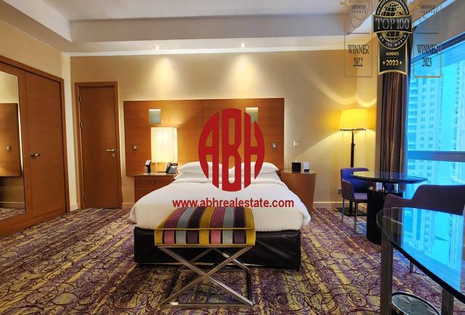 Apartment - Studio - 1 Bathroom for rent in West Bay Tower - West Bay - West Bay - Doha