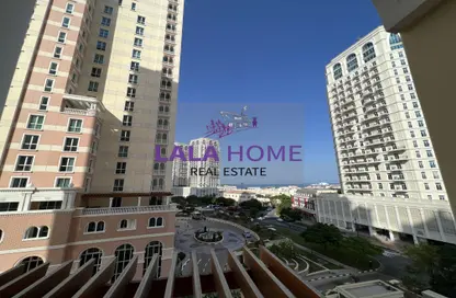 Apartment - 2 Bedrooms - 3 Bathrooms for rent in Viva Central - Viva Bahriyah - The Pearl Island - Doha